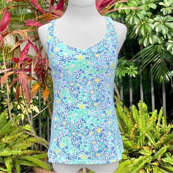 Lilly Pulitzer UPF 50+ Luxletic Pilar Bra Tank Top - Picture 3 of 7